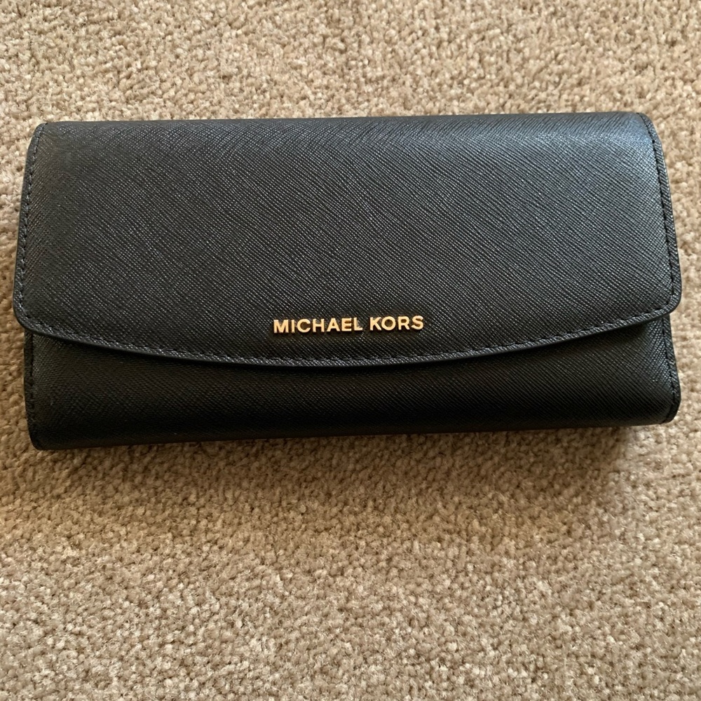 Michael Kors Authentic black wallet